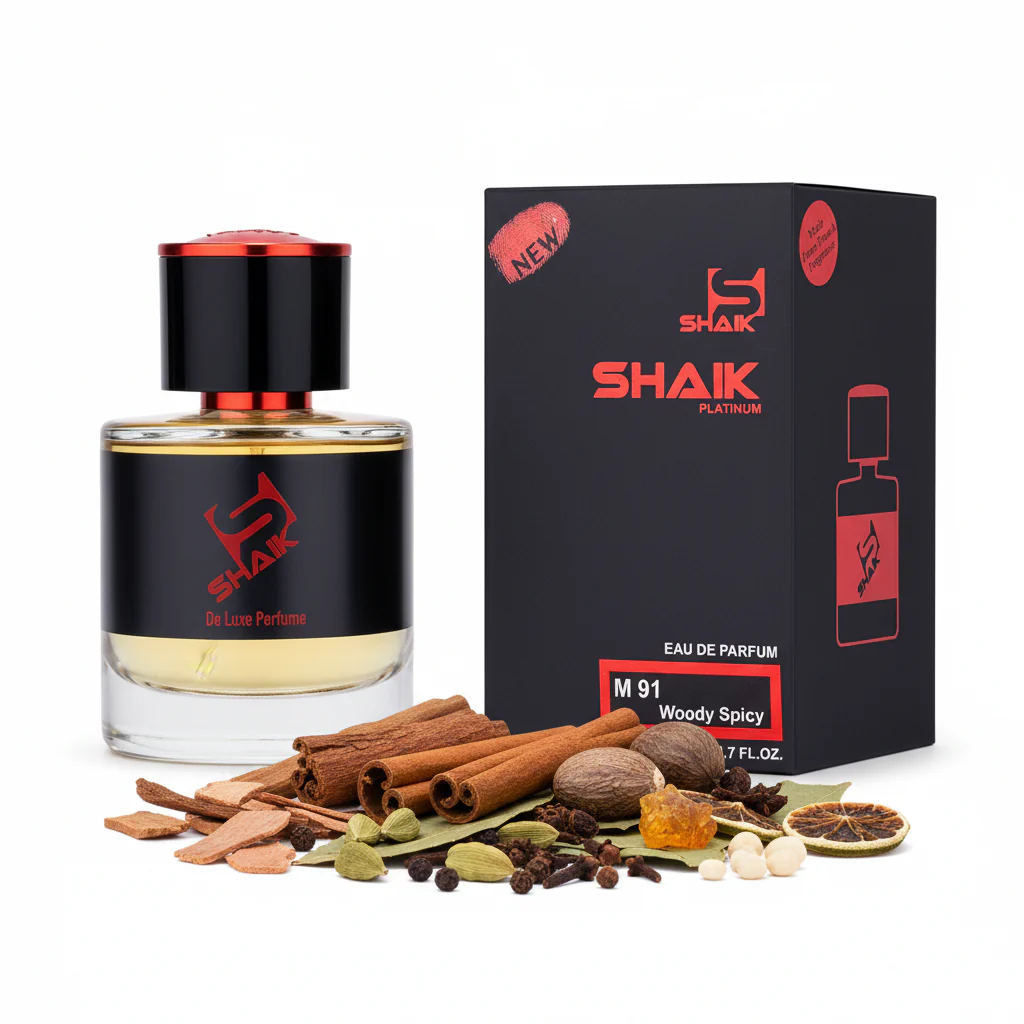 91 Woody Spicy SHAIK - Muestra 3 ml - Image 2