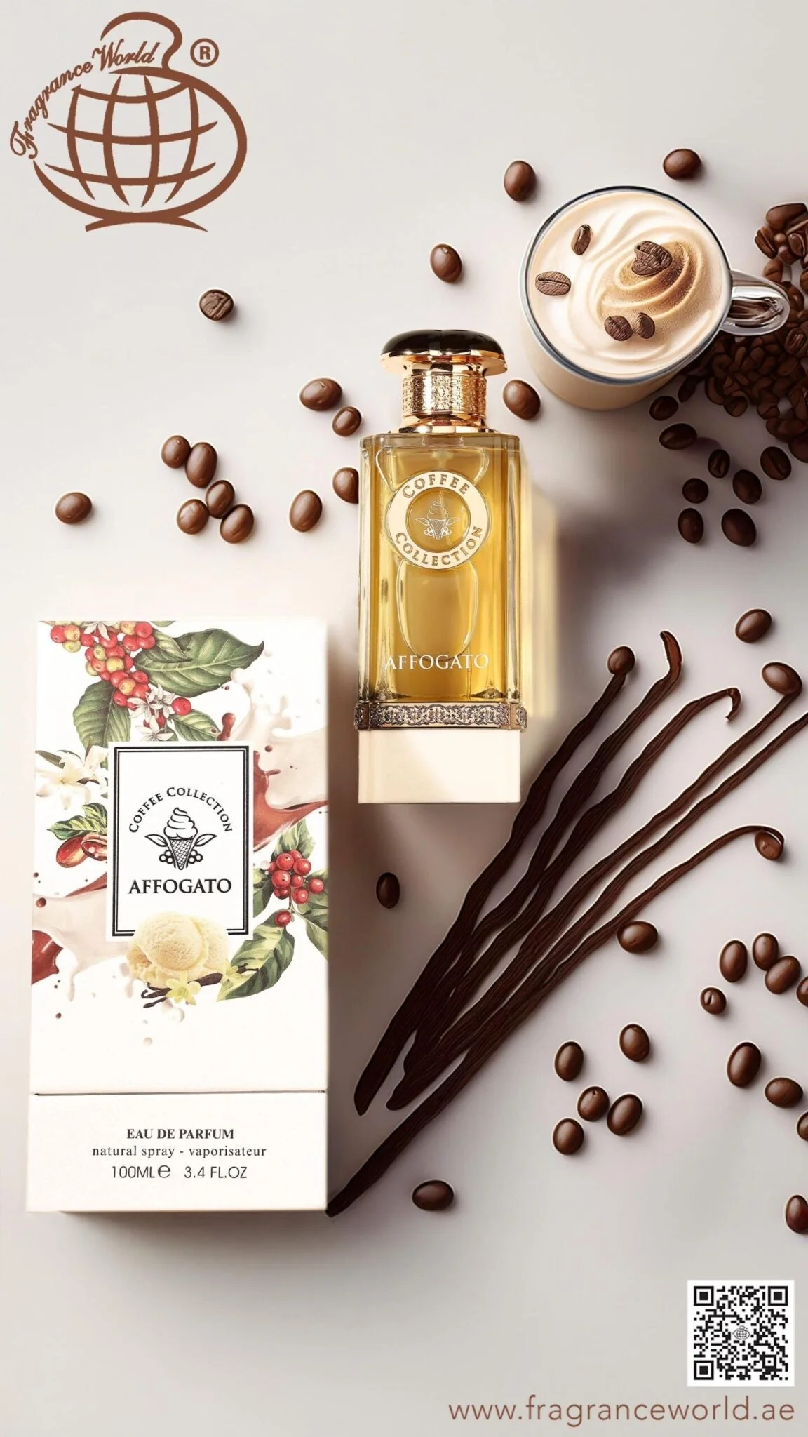 Affogato Coffee Collection FRAGRANCE WORLD - Muestra 3 ml