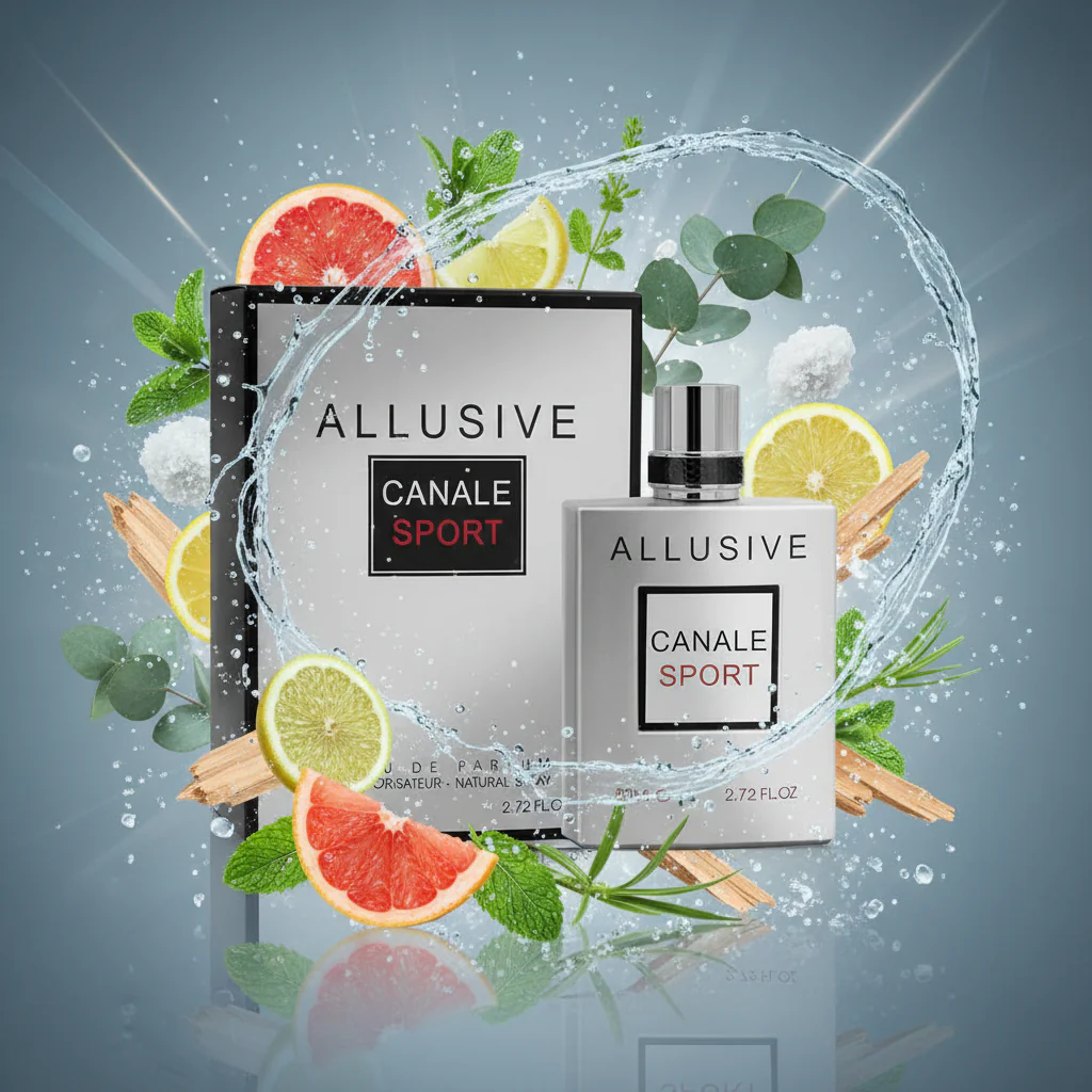 Allusive Canale Sport FRAGRANCE WORLD - Muestra 5 ml - Image 2