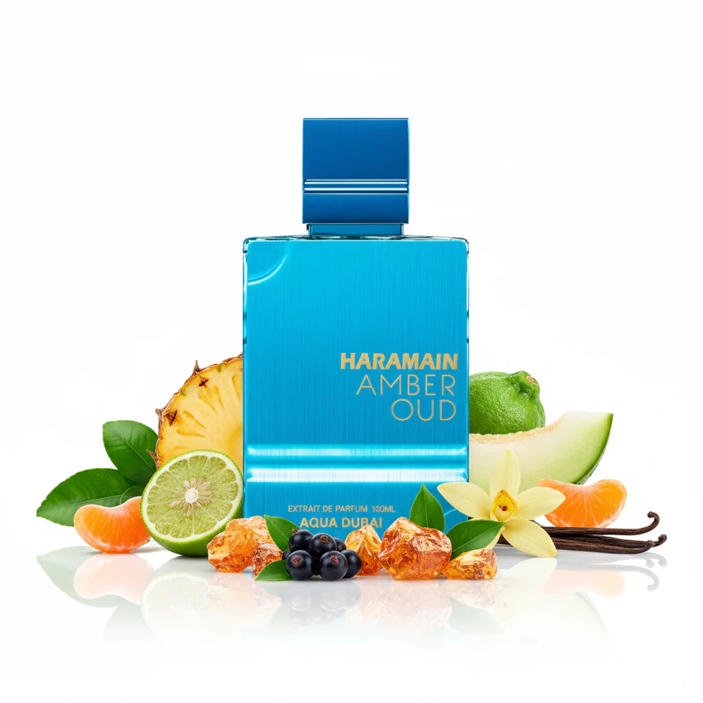 Amber Oud Aqua Dubai Extrait de Parfum AL HARAMAIN 75ml