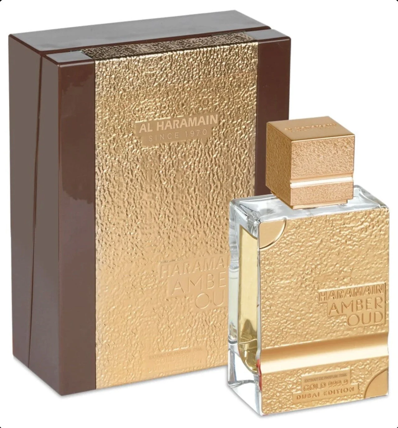Amber Oud Gold 999.9 Dubai Edition Extracto de Perfume AL HARAMAIN - Muestra 10 ml