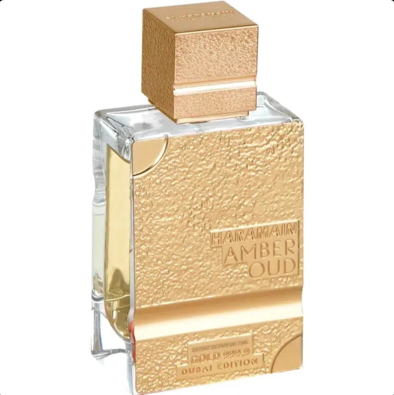Amber Oud Gold 999.9 Dubai Edition Extracto de Perfume AL HARAMAIN - Muestra 5 ml - Image 2