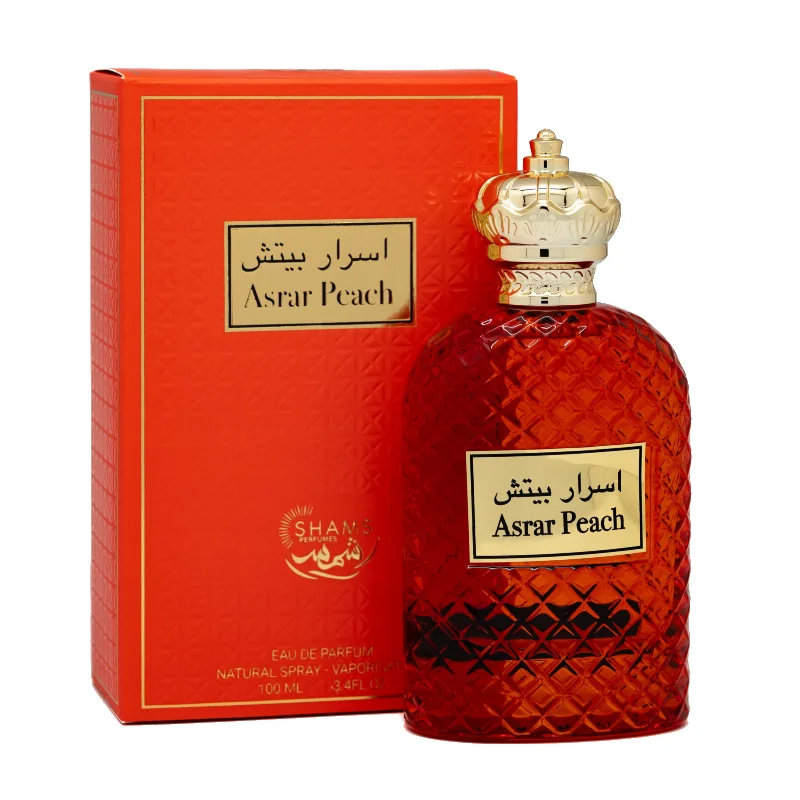 Asrar Peach Shams Perfumes 100ml - Muestra 3 ml