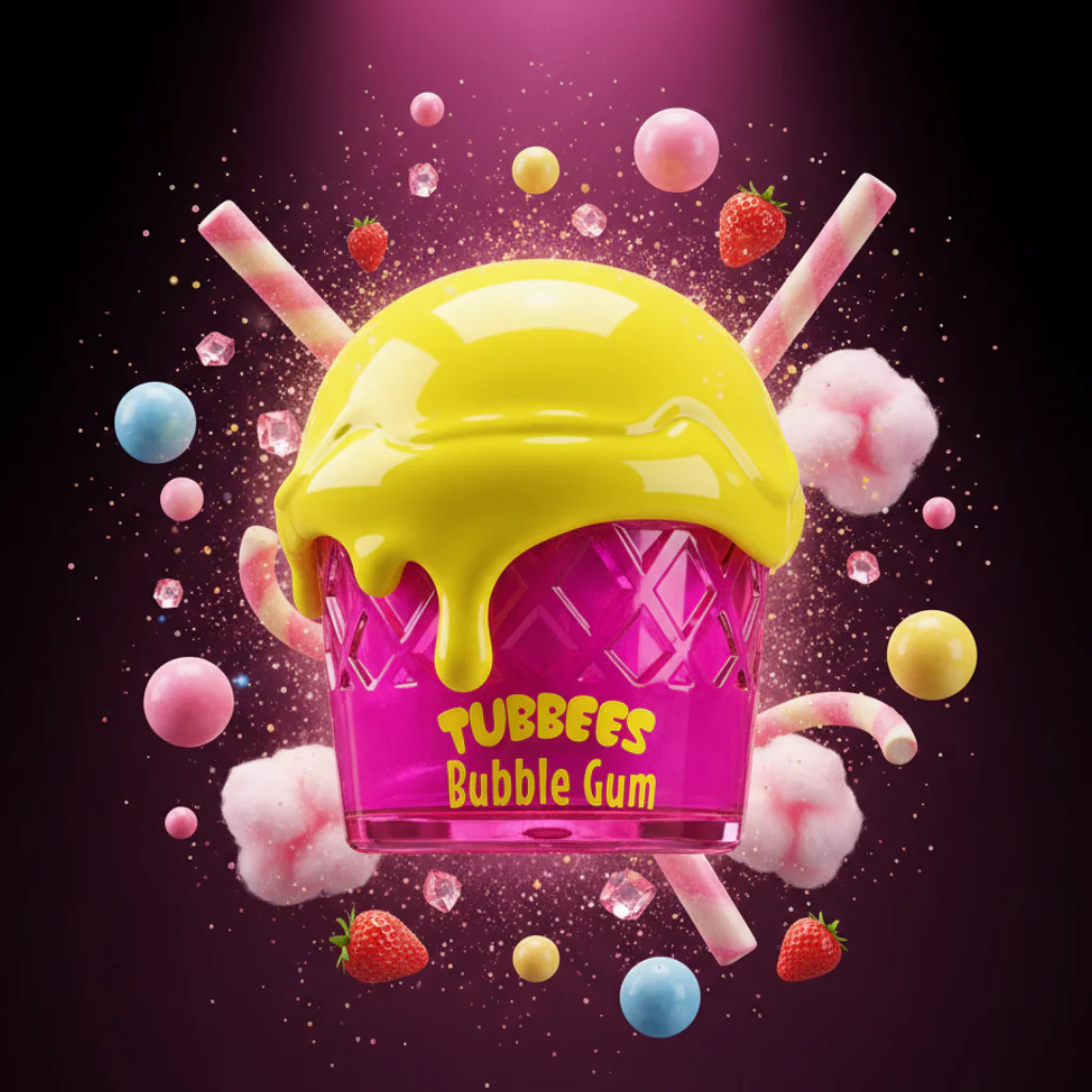 Balsamo Labial Tubbees Bubble Gum GRANDEUR 10gr - Image 2