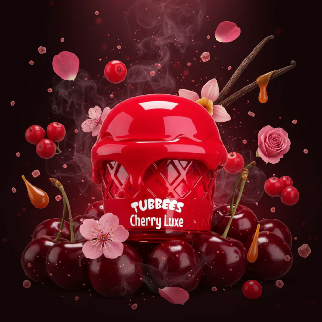 Balsamo Labial Tubbees Cherry Luxe GRANDEUR 10gr - Image 2