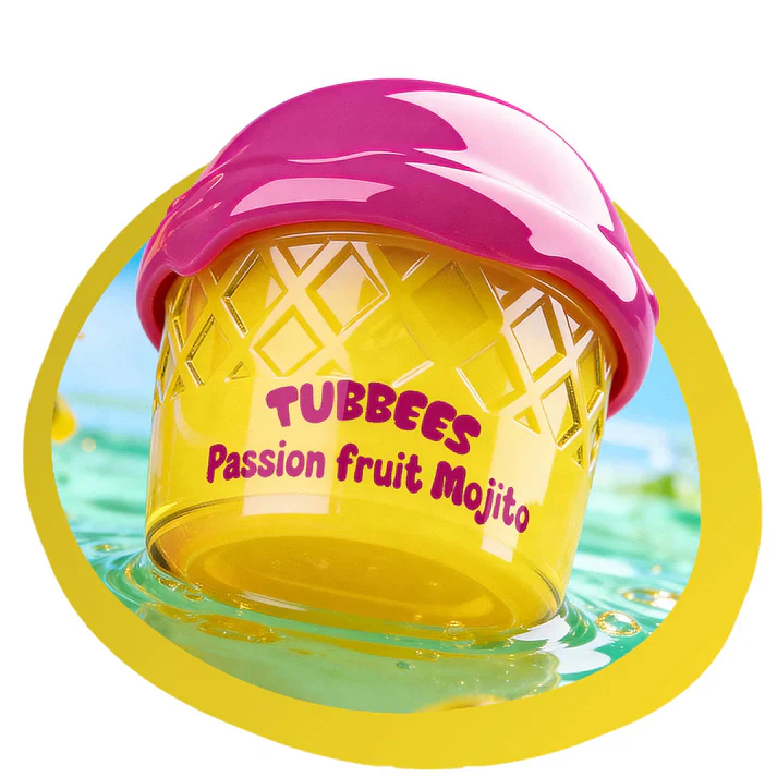 Balsamo Labial Tubbees Passion Fruit Mojito GRANDEUR 10gr - Image 3
