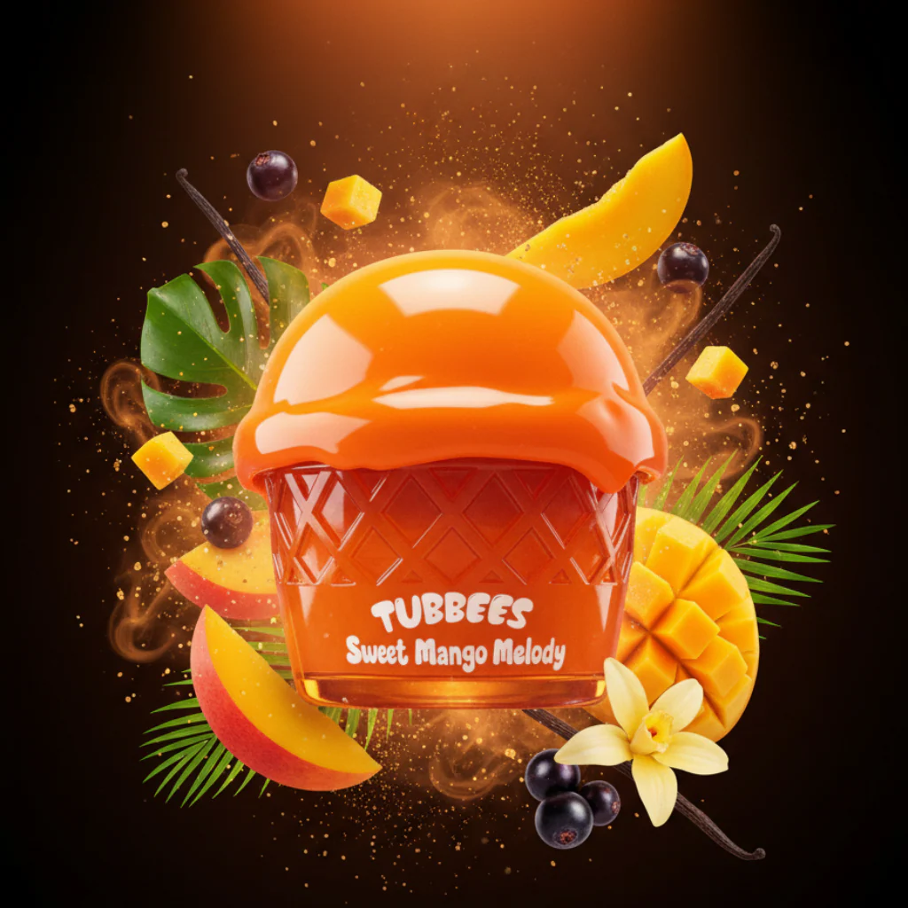 Balsamo Labial Tubbees Sweet Mango Melody GRANDEUR 10gr - Image 2