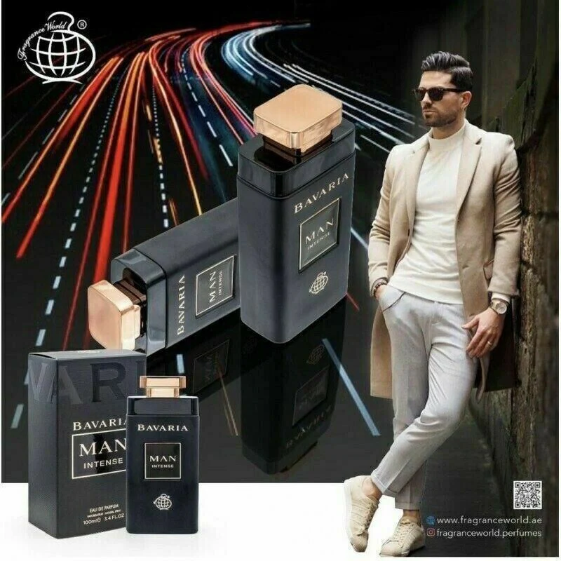 Bavaria Man Intense FRAGRANCE WORLD - Muestra 5 ml - Image 2