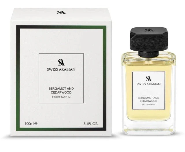 Bergamot and Cedarwood SWISS ARABIAN 100ml - Muestra 3 ml