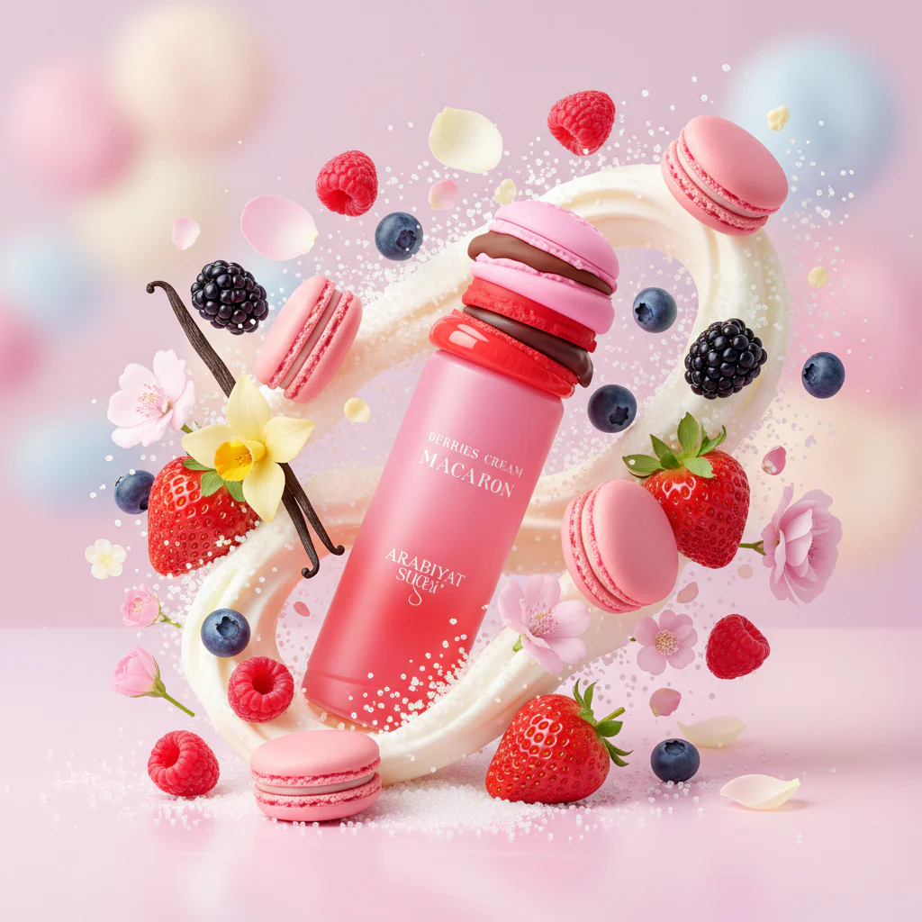 Berries Cream Macaron ARABIYAT PRESTIGE - Muestra 5 ml - Image 2