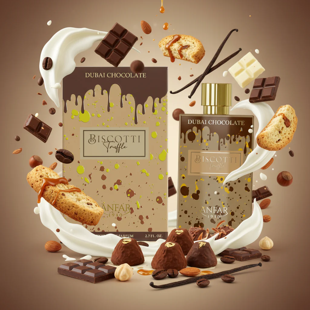 Biscotti Truffle Dubai Chocolate ANFAR - Muestra 5 ml - Image 3