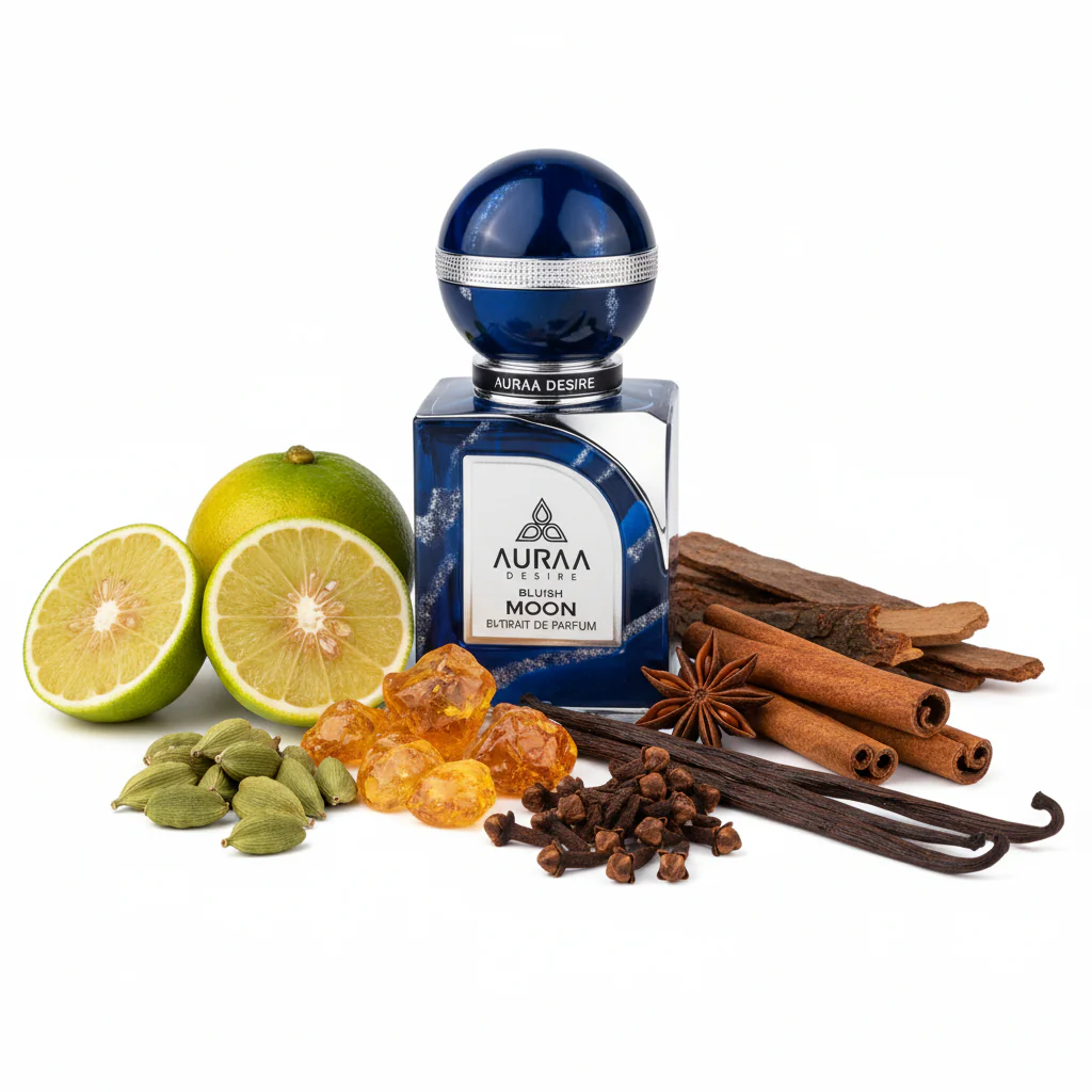 Bluish Moon Extrait de Parfum AURAA DESIRE - Muestra 3 ml
