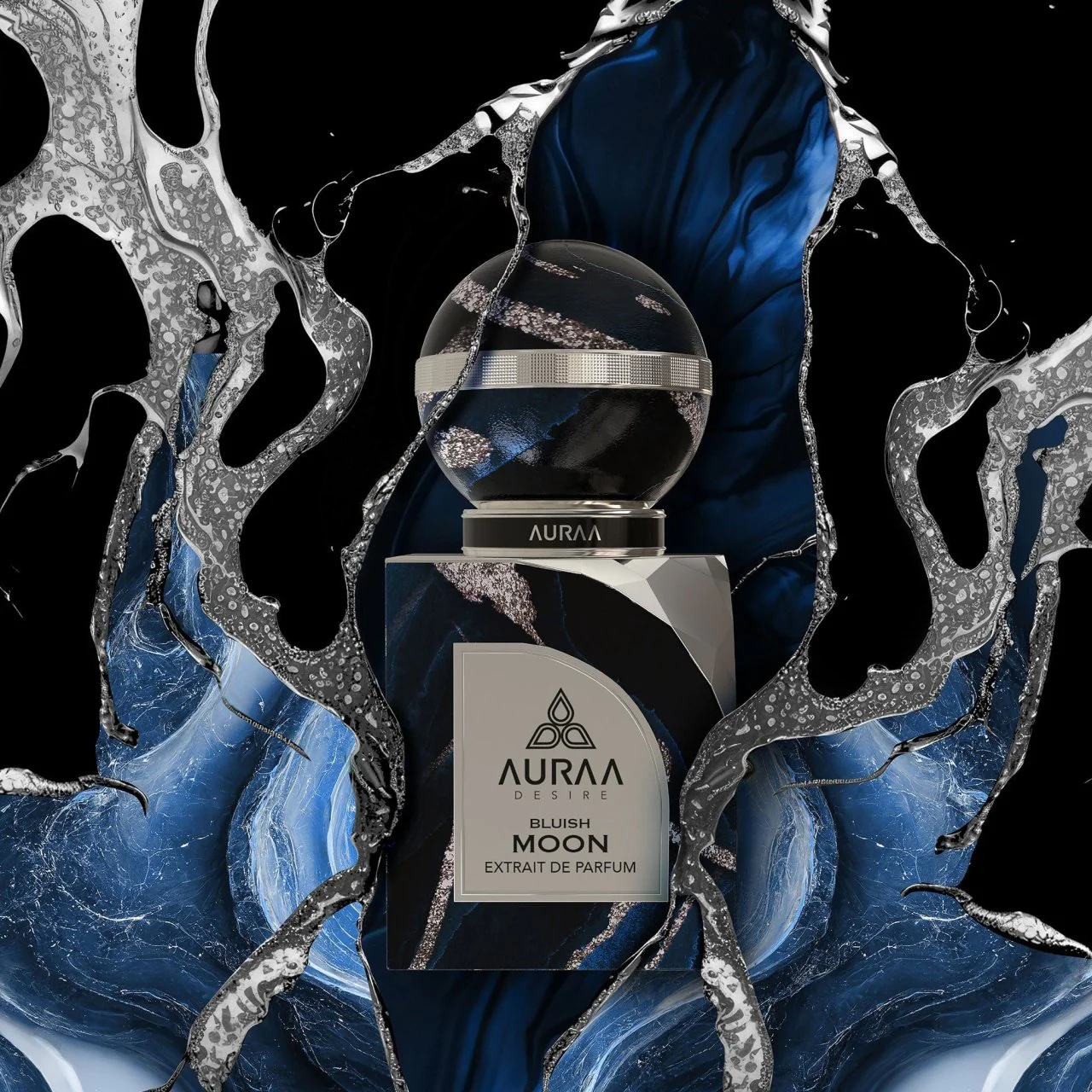 Bluish Moon Extrait de Parfum AURAA DESIRE - Muestra 3 ml - Image 2