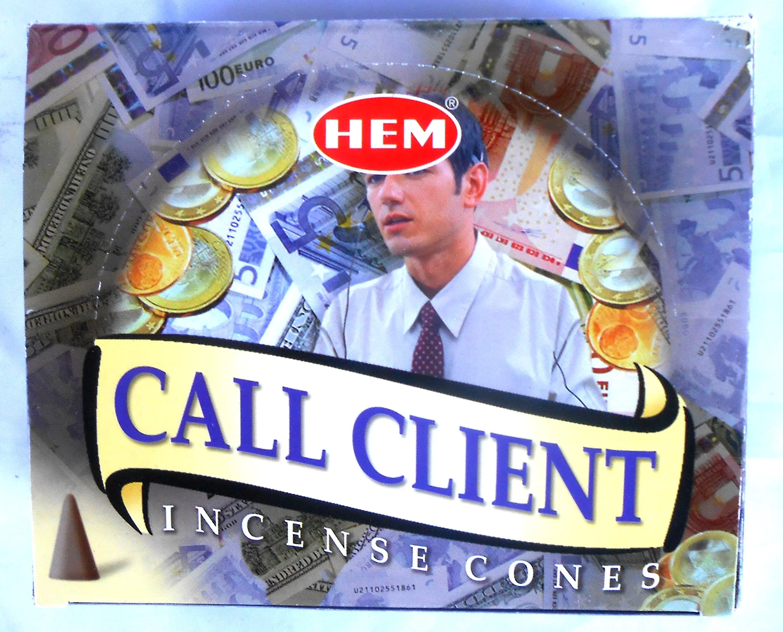 Call Client Conos de Incienso HEM 25gr (10 conos) - Image 2
