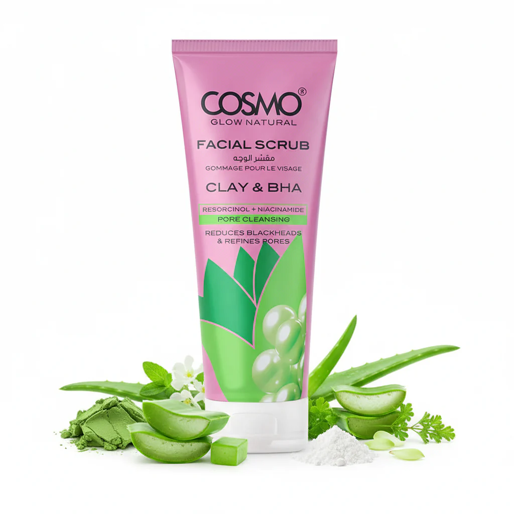 Clay & BHA Facial Scrub COSMO 100gr