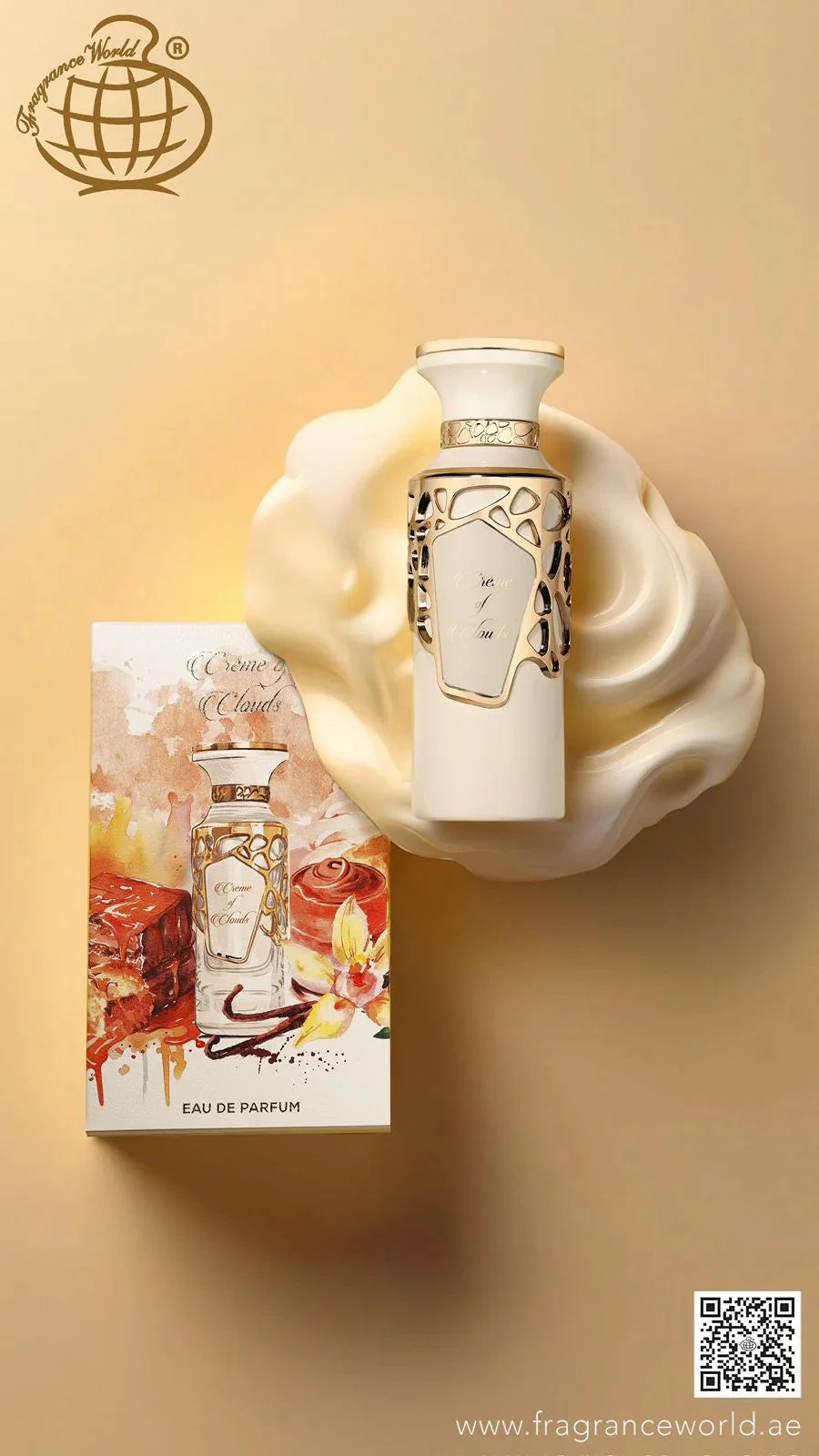 Creme of Clouds FRAGRANCE WORLD - Muestra 3 ml - Image 2