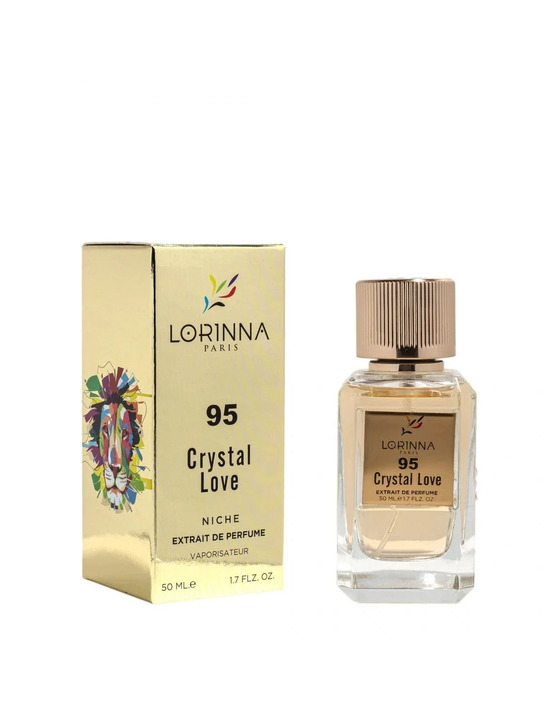 Crystal Love 95 Extrait de Parfum Lorinna 50ml - Muestra 3 ml