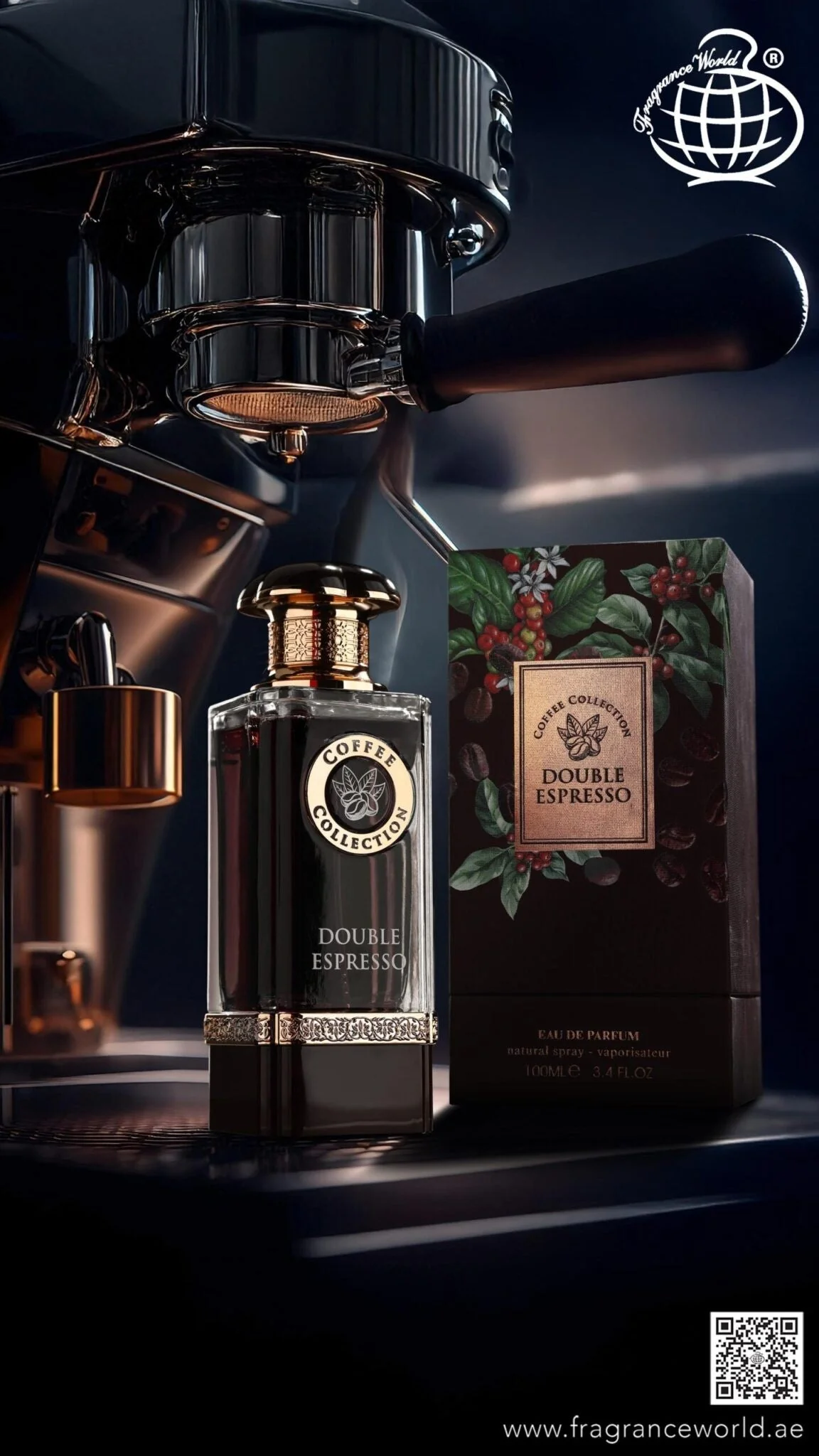Double Espresso Coffee Collection Fragrance World 100ml - Muestra 3 ml