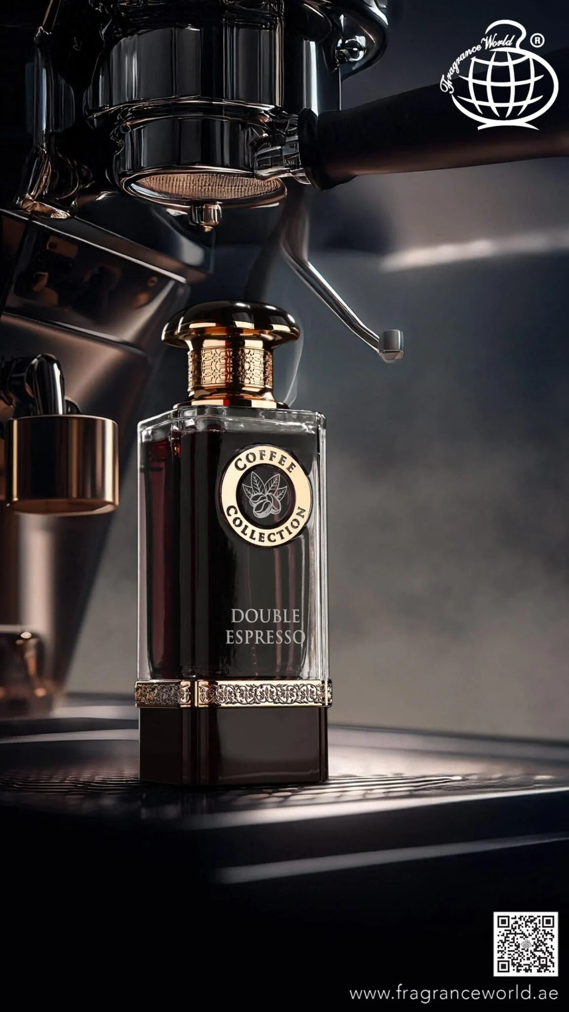 Double Espresso Coffee Collection Fragrance World 100ml - Muestra 5 ml - Image 2