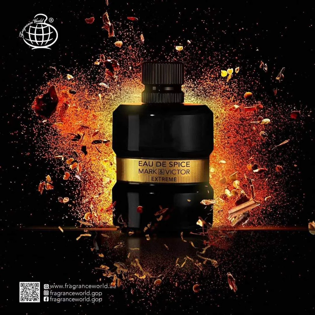 Eau de Spice Mark & Victor Extreme FRAGRANCE WORLD 100ml - Muestra 10 ml