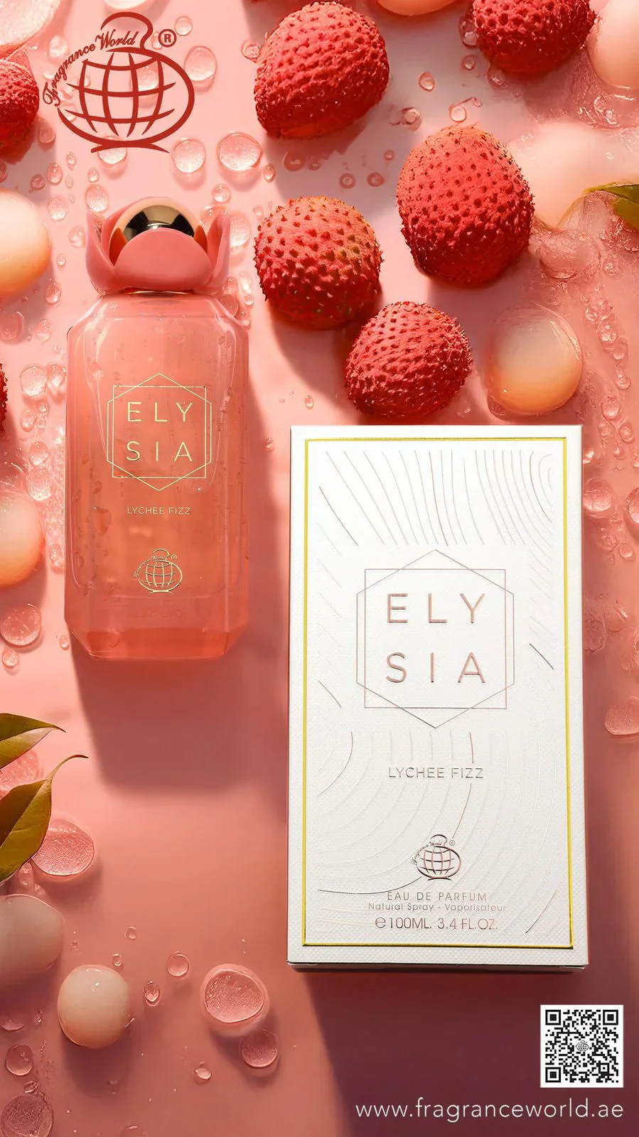 Elysia Lychee Fizz FRAGRANCE WORLD - Muestra 3 ml - Image 2