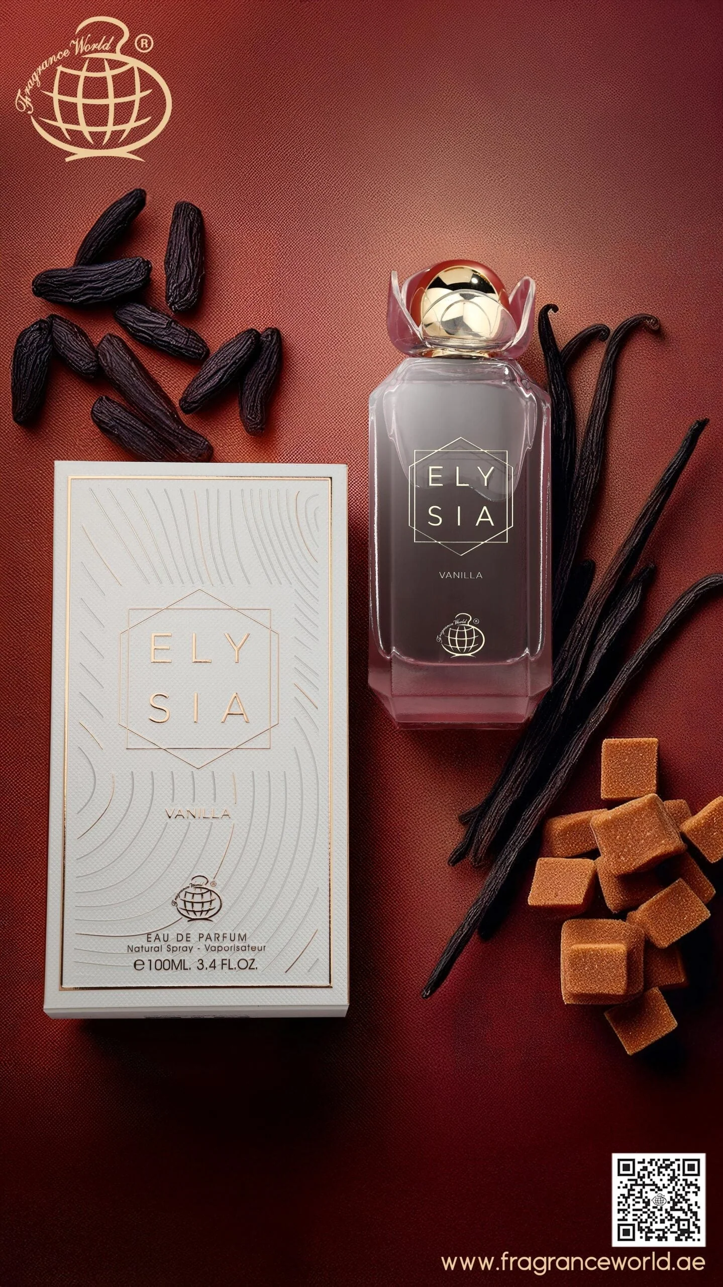 Elysia Vanilla FRAGRANCE WORLD - Muestra 10 ml - Image 2