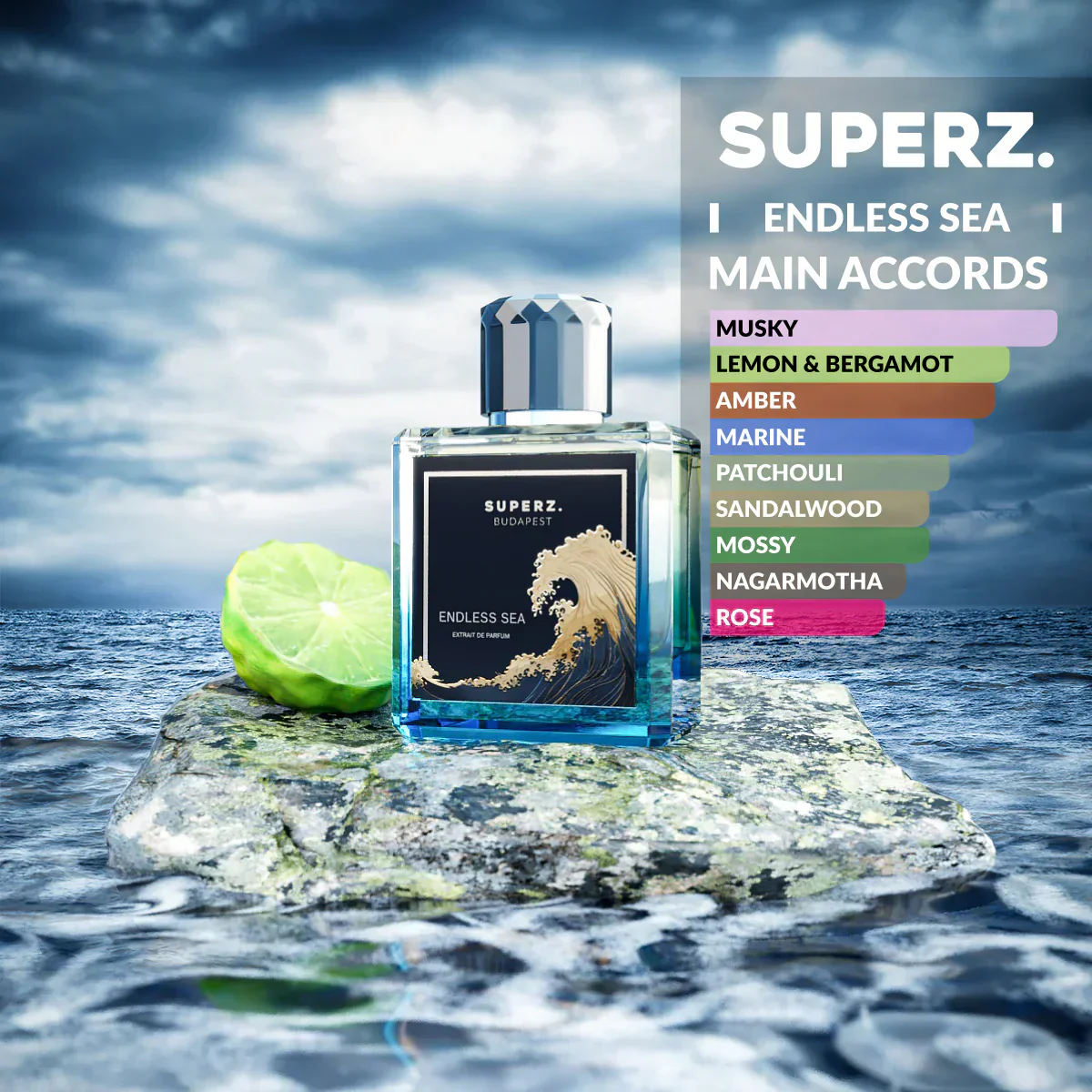 Endless Sea Extrait de Parfum SUPERZ. BUDAPEST - Muestra 5 ml - Image 2