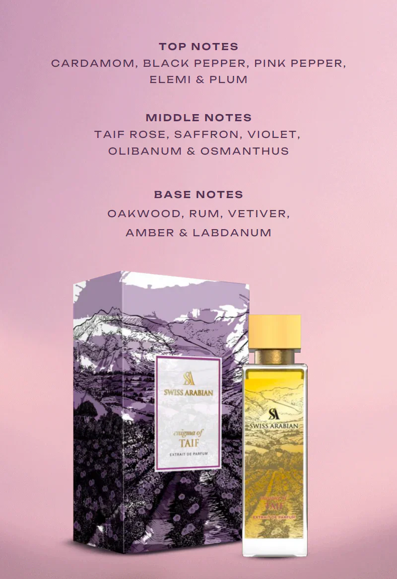 Enigma Of Taif Extrait de Parfum SWISS ARABIAN - Muestra 10 ml - Image 2