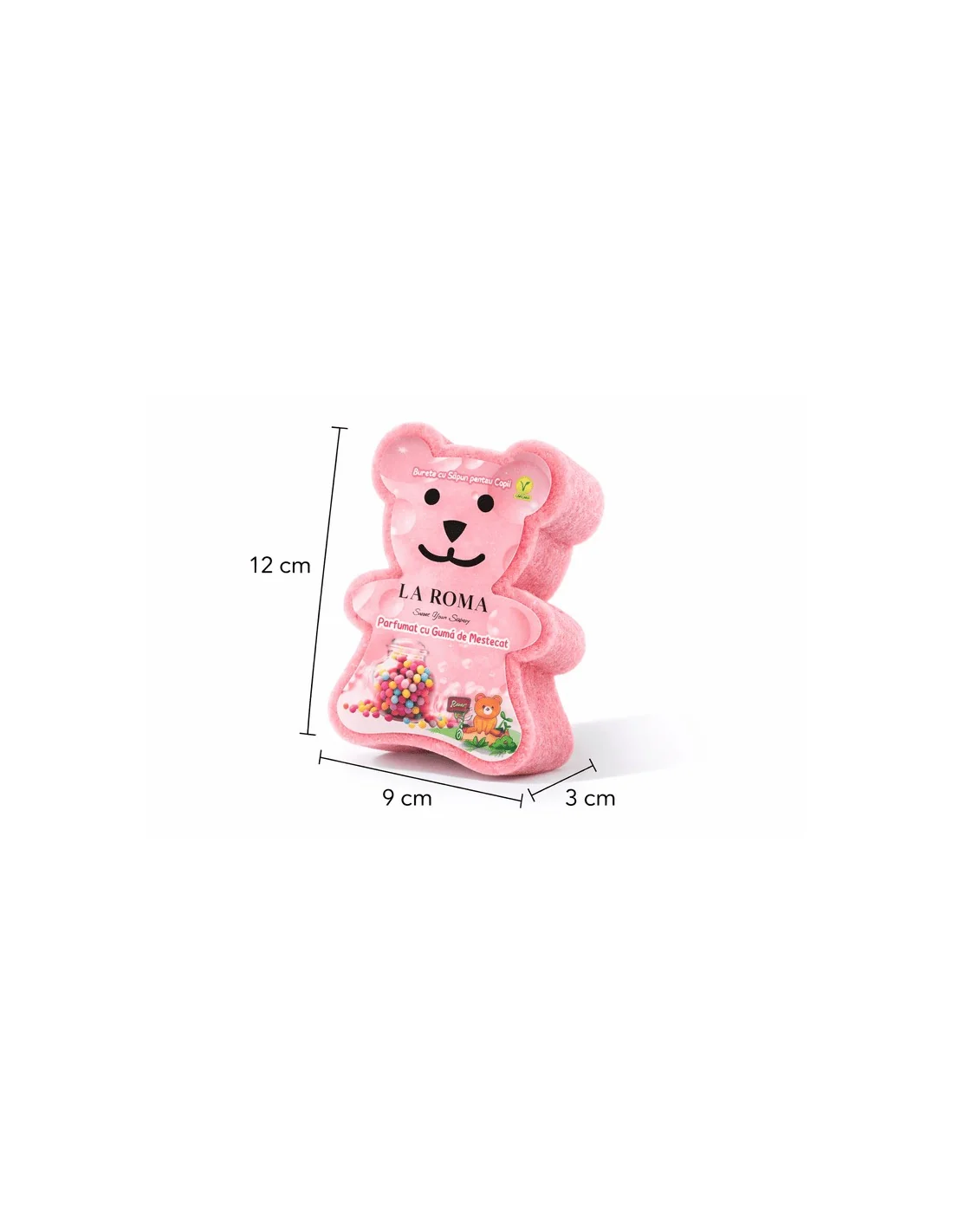 Bubblegum Esponja con Jabón Niños LA ROMA 150gr - Image 3
