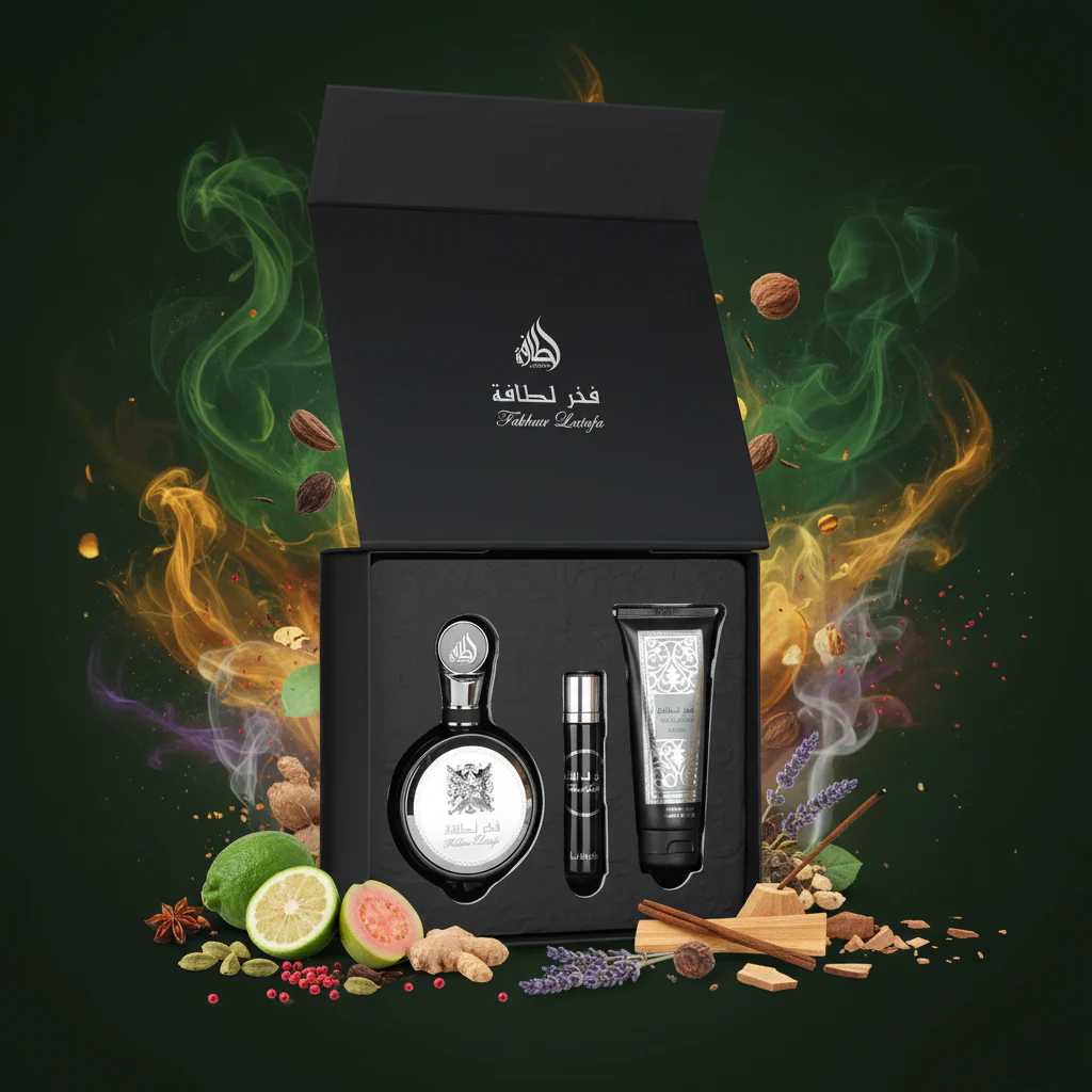 Fakhar Man Gift Set LATTAFA - Image 2