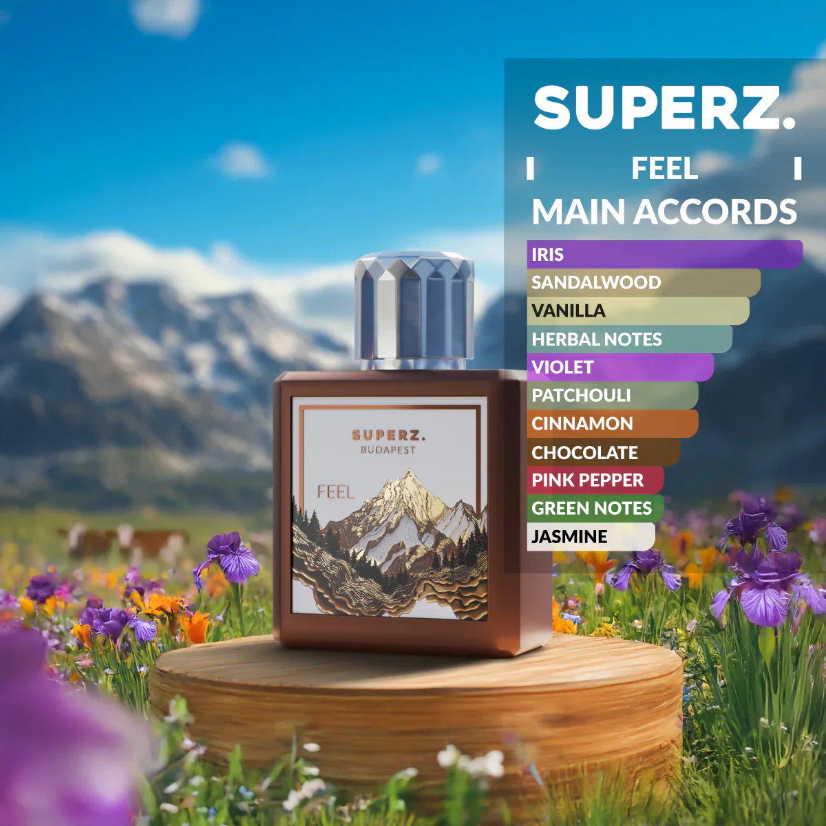 Feel SUPERZ. BUDAPEST - Muestra 5 ml - Image 2