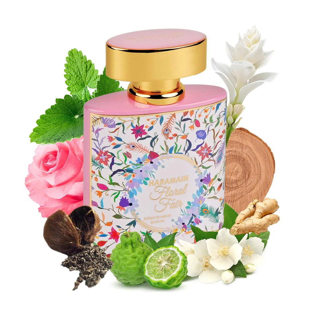 Floral Fair Extrait de Parfum AL HARAMAIN 100ml - Image 4