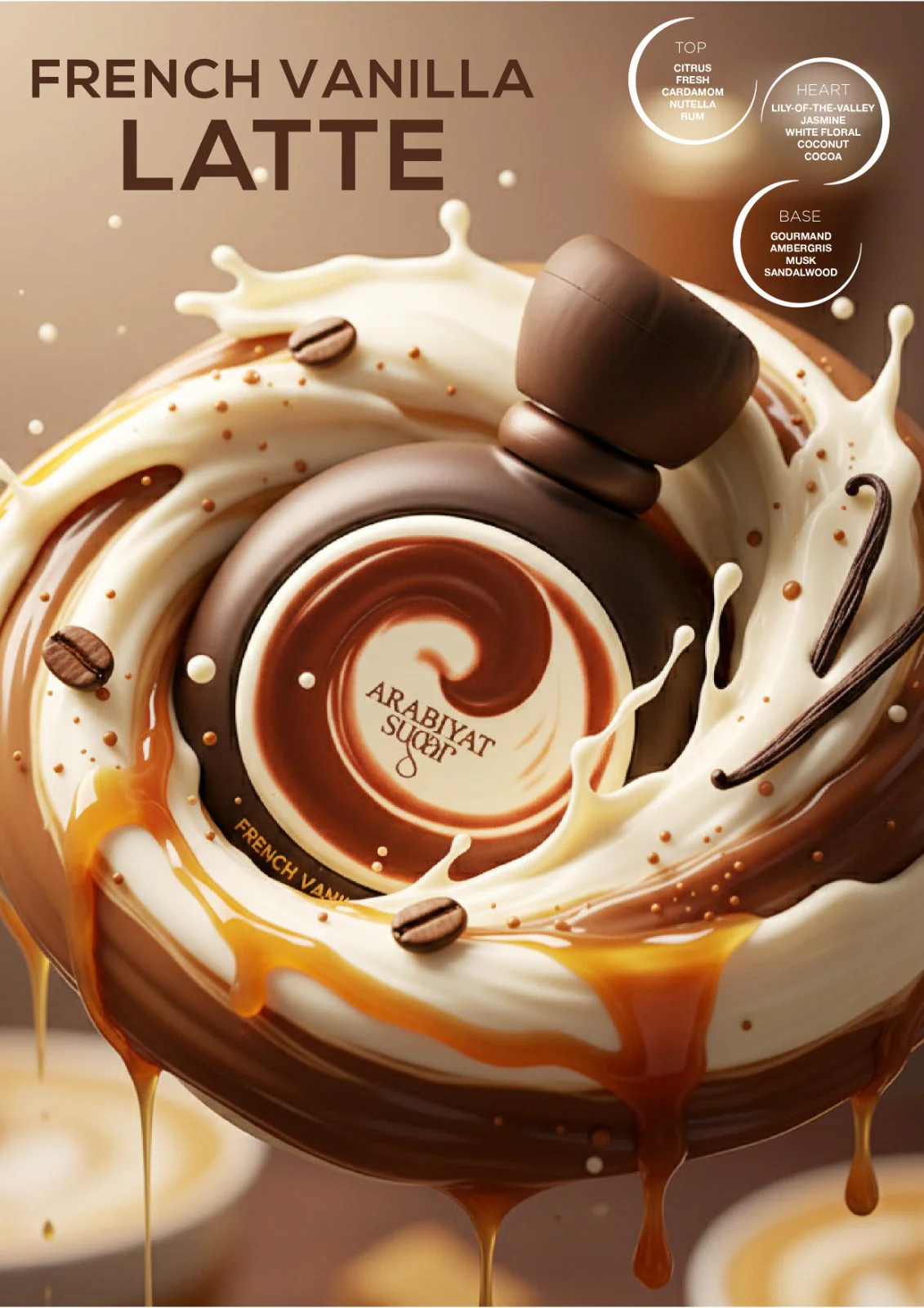 French Vanilla Latte ARABIYAT - Muestra 10 ml - Image 2
