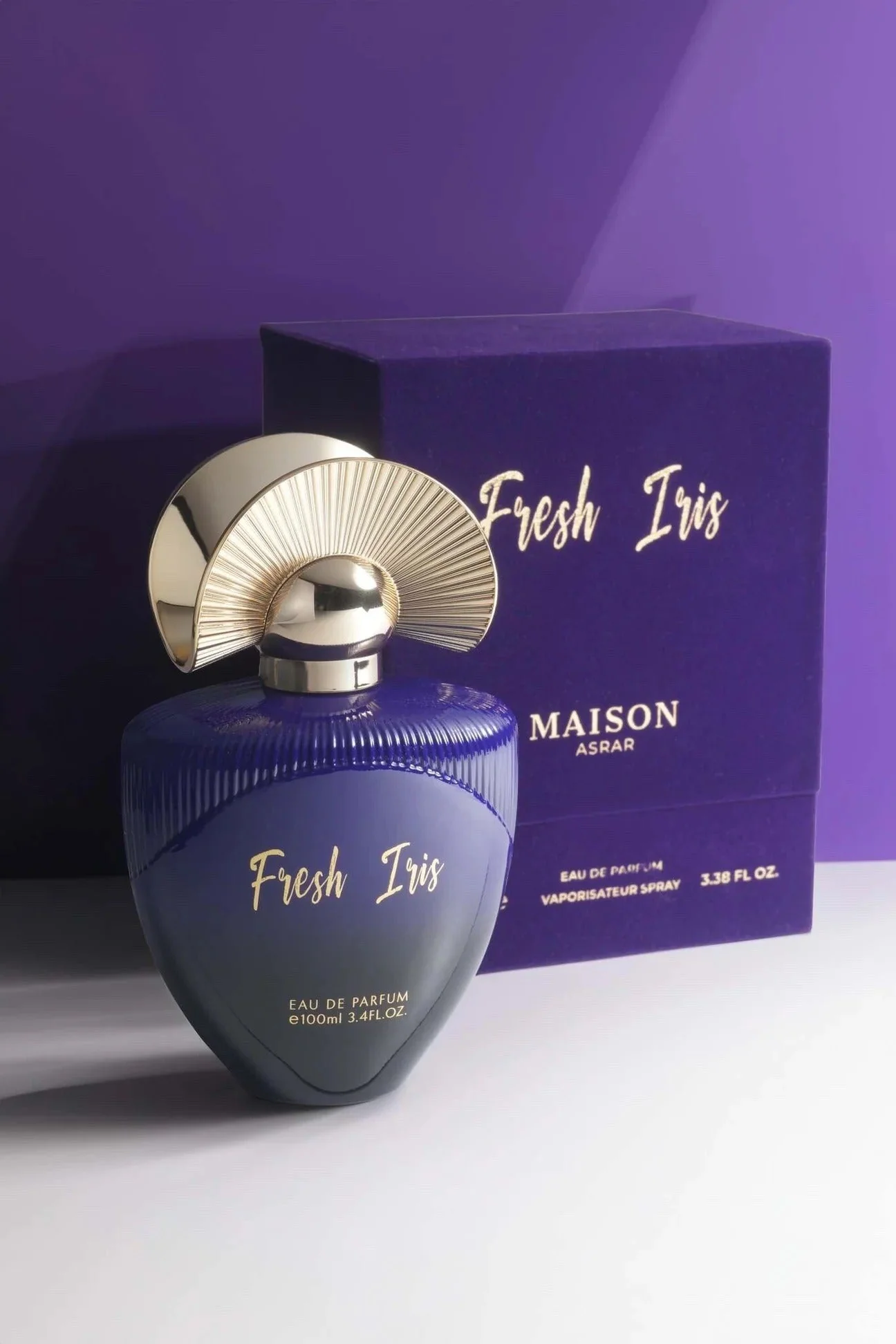 Fresh Iris Maison Asrar EDP 100ml - Muestra 3 ml