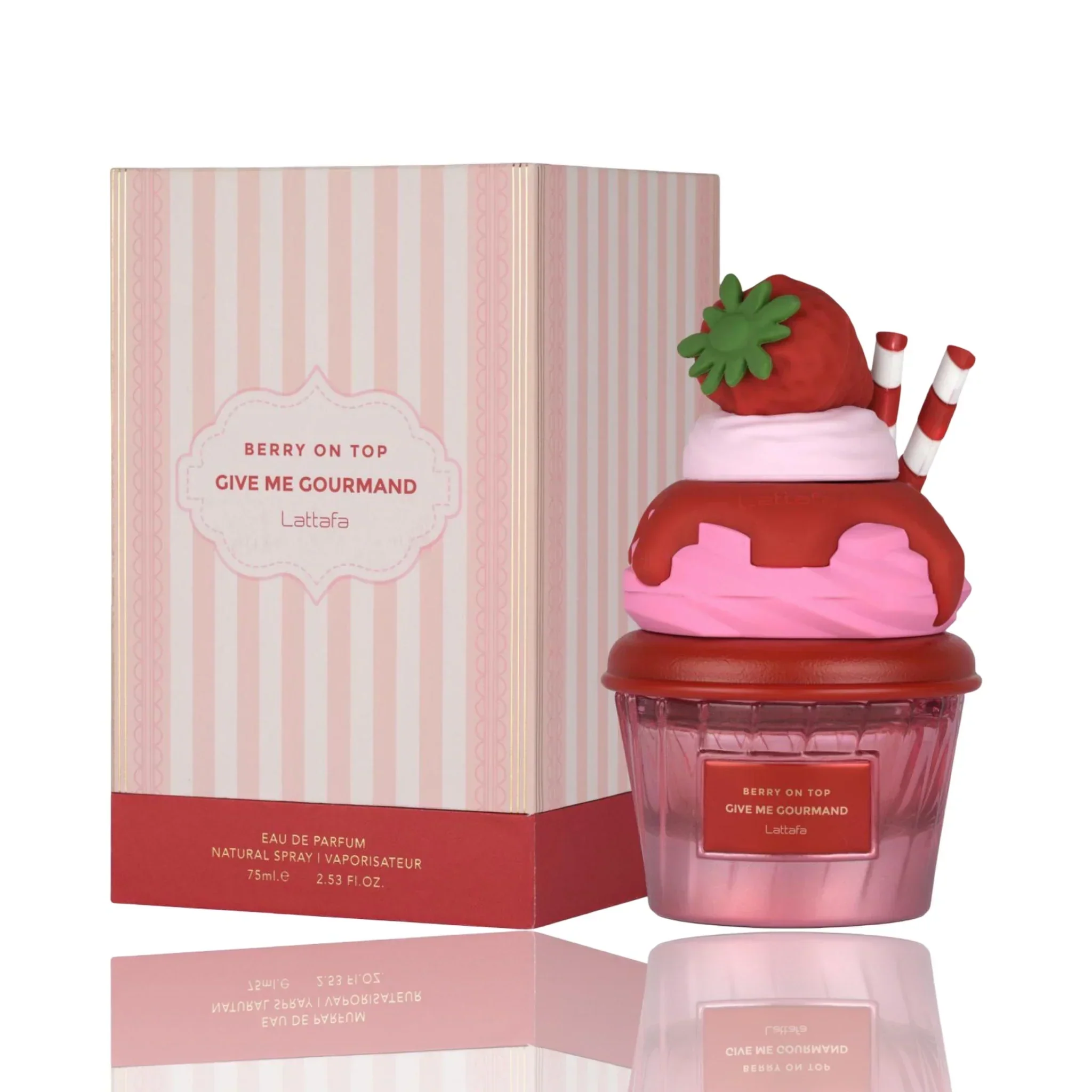 GIVE ME GOURMAND Berry On Top LATTAFA - Muestra 5 ml - Image 2