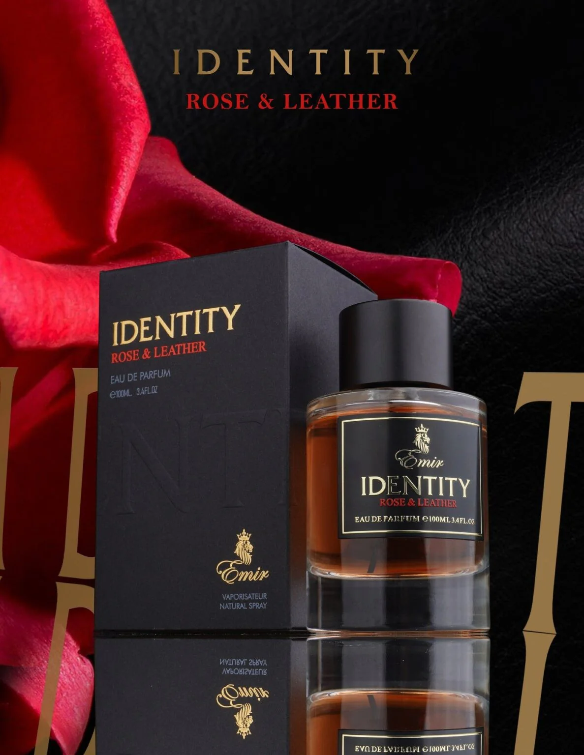 Identity Rose & Leather Emir 100ml - Muestra 10 ml