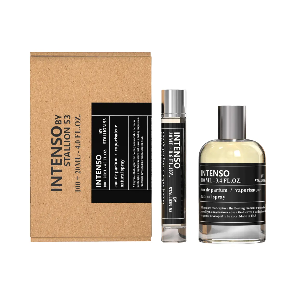 Intenso by Stallion 53 100 ml + 20ml regalo MILESTONE - Muestra 10 ml