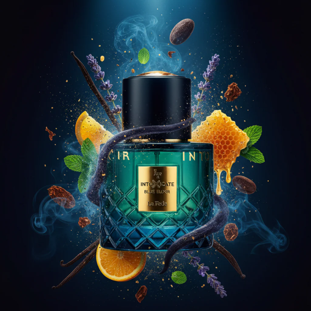 Intoxicate Blue Elixir La Fede KHADLAJ - Muestra 10 ml - Image 2