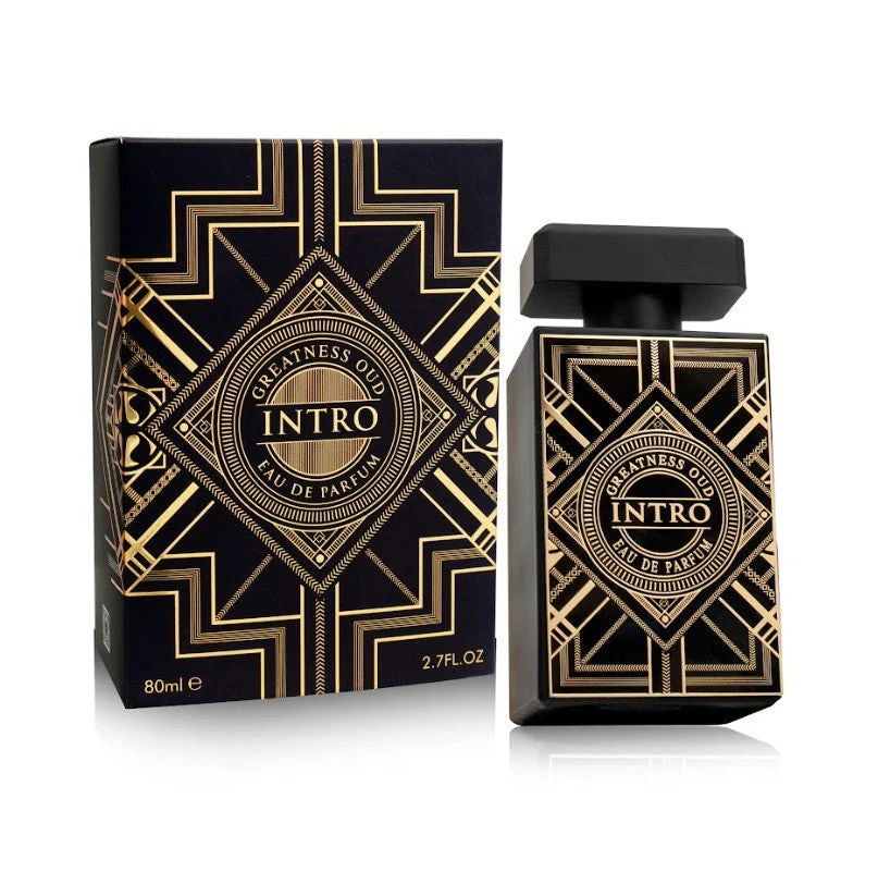 Intro Greatness Oud Fragrance World 80ml - Muestra 5 ml