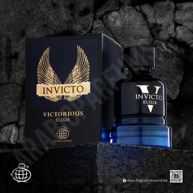 Invicto Victorious Elixir FRAGRANCE WORLD - Muestra 5 ml - Image 2
