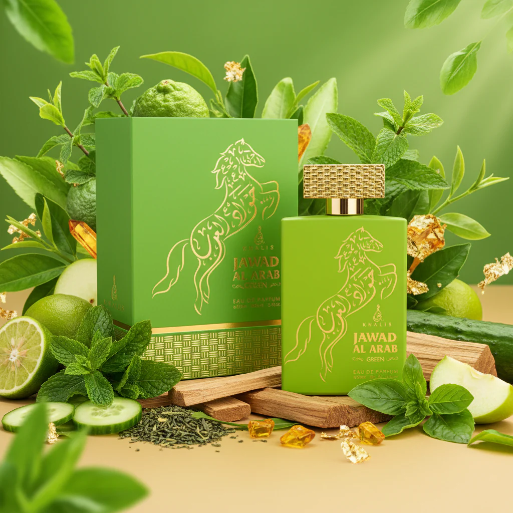 Jawad Al Arab Green KHALIS - Muestra 3 ml - Image 2