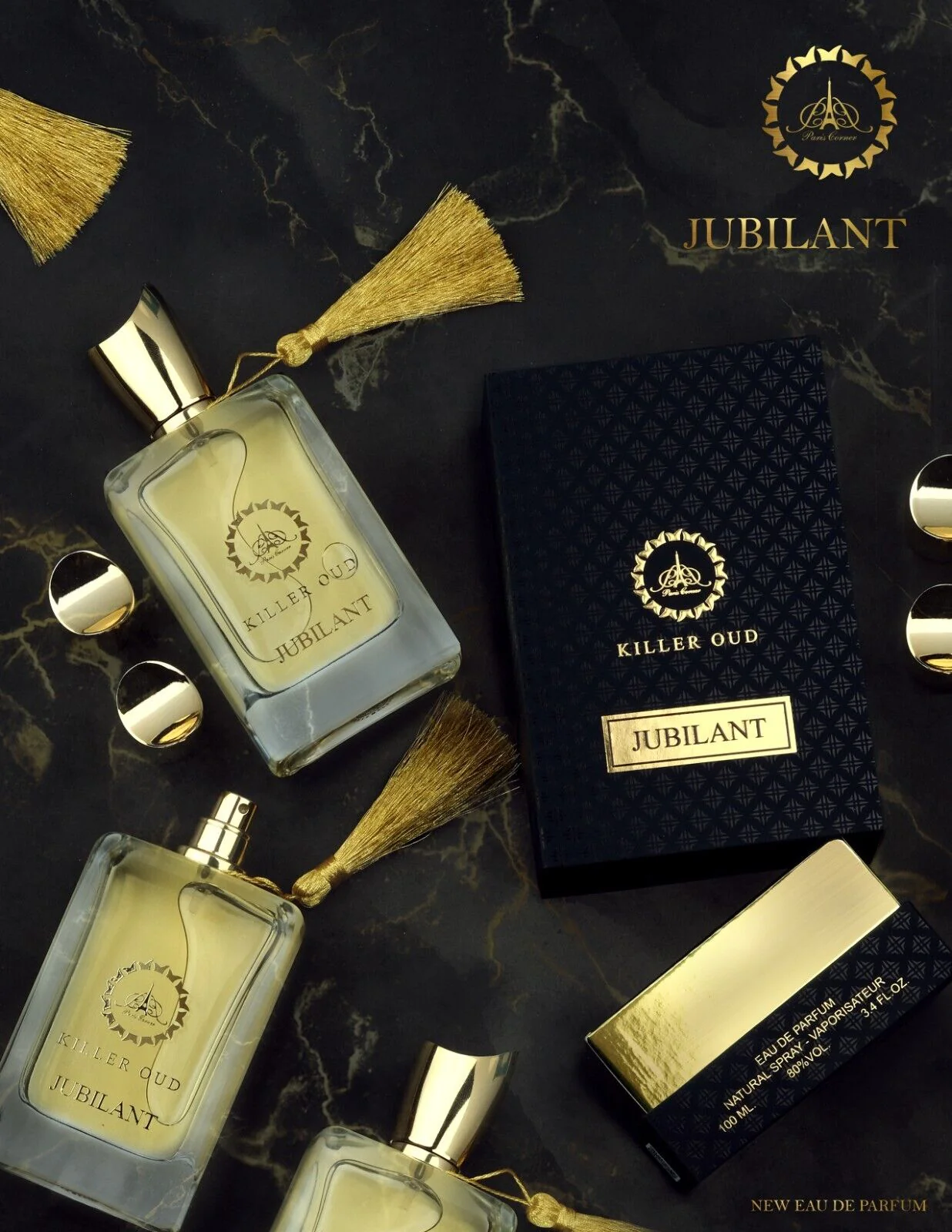 Jubilant Killer Oud Paris Corner 100ml - Muestra 10 ml - Image 2
