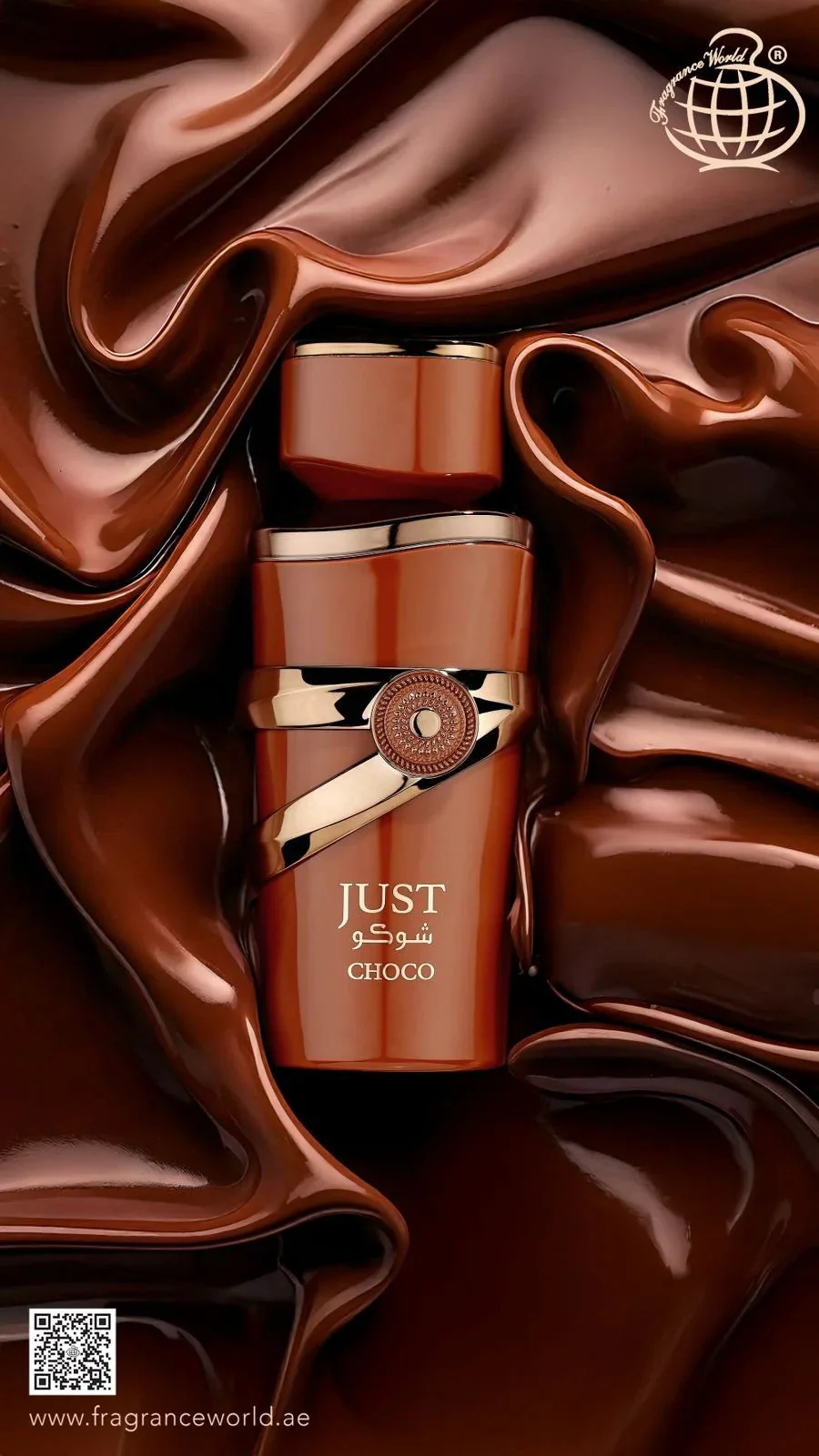 Just Choco FRAGRANCE WORLD 100ml - Muestra 10 ml - Image 2