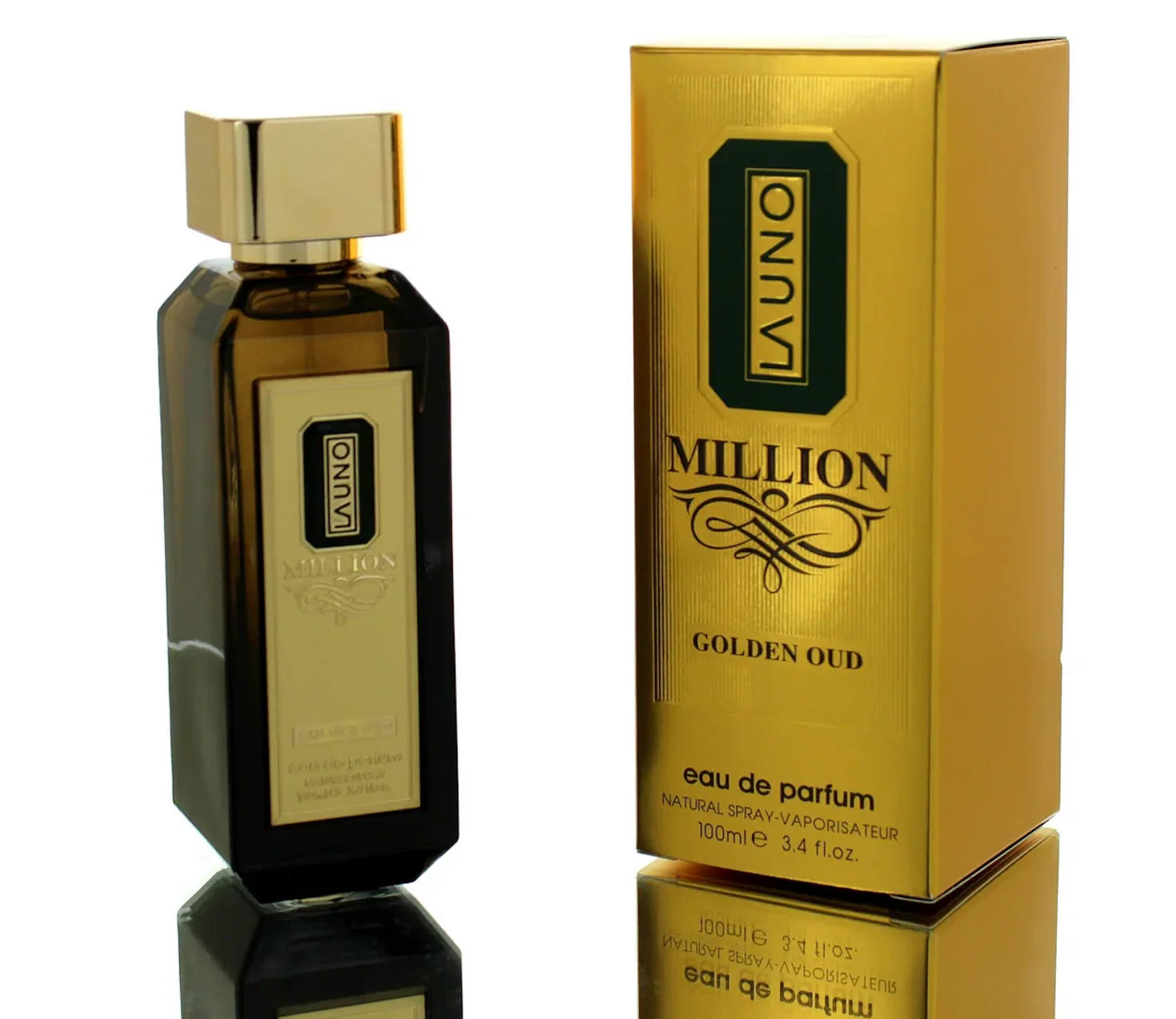 La Uno Million Golden Oud FRAGRANCE WORLD - Image 2