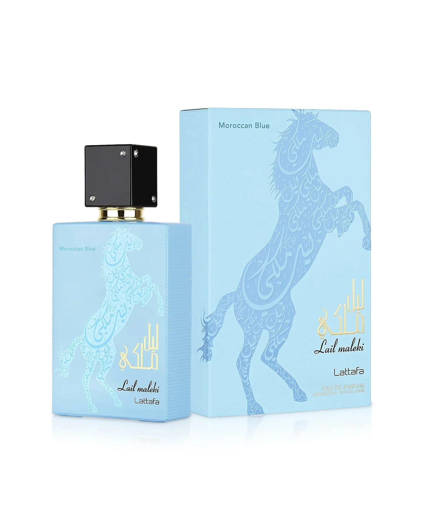 Lail Maleki Moroccan Blue Lattafa 100ml - Muestra 3 ml