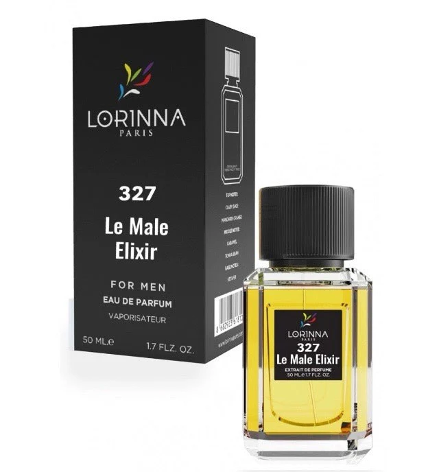 Le Male Elixir 327 LORINNA  50ml - Muestra 3 ml