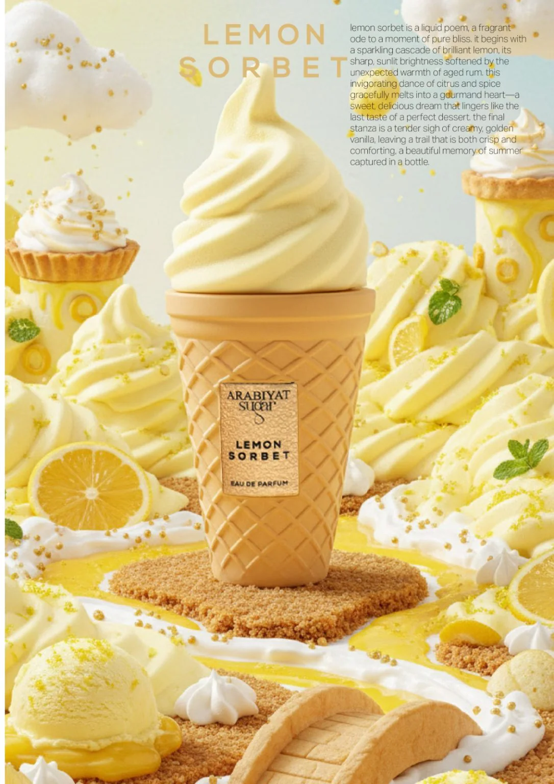 Lemon Sorbet ARABIYAT - Muestra 3 ml - Image 2