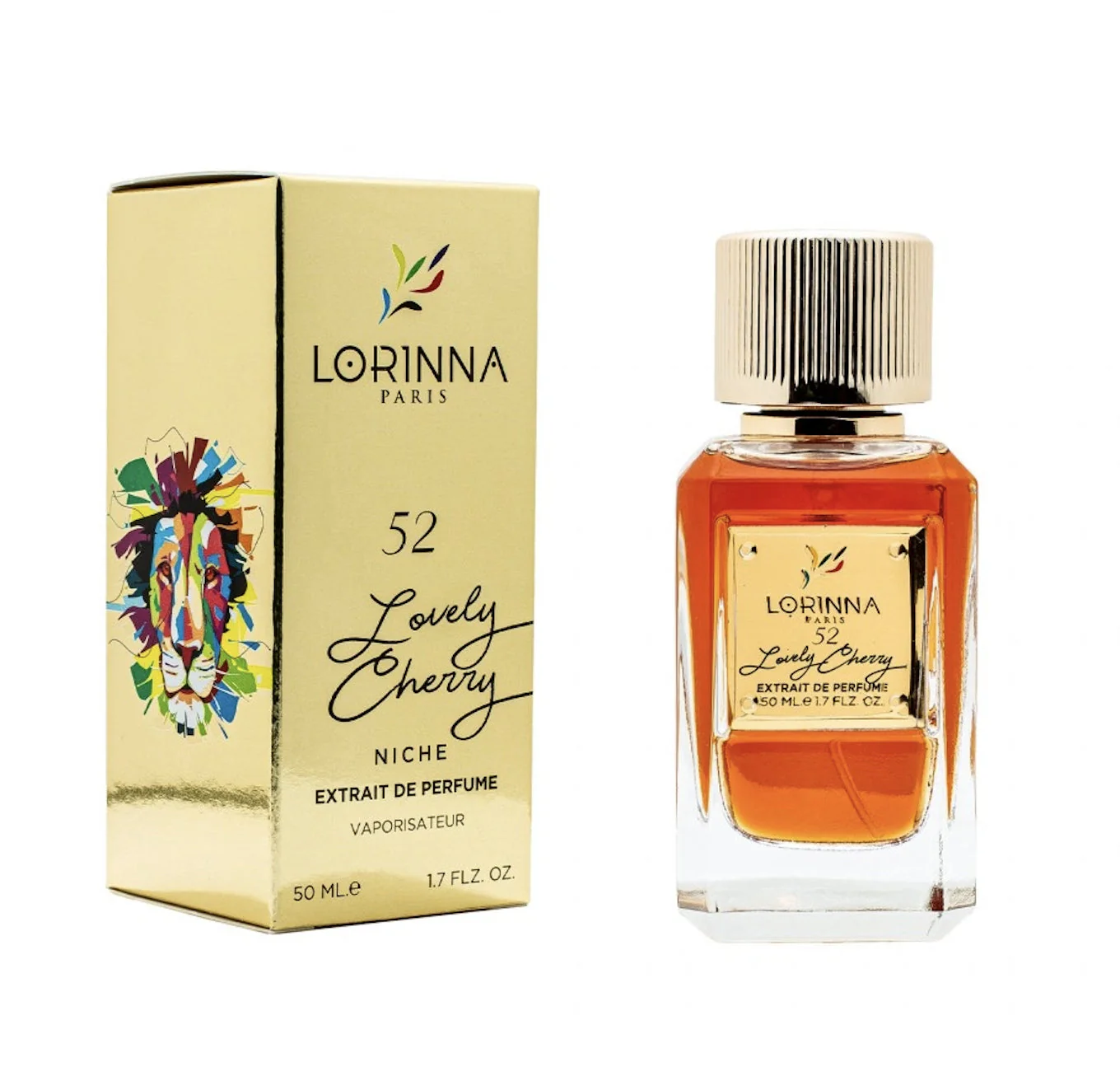 Lovely Cherry 52 Extrait de Perfume LORINNA - Muestra 5 ml - Image 2