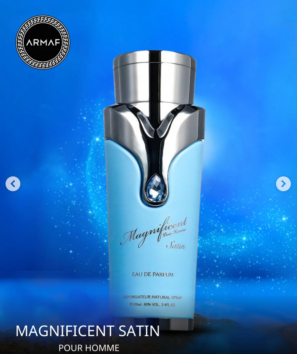 Magnificent Satin Pour Homme ARMAF 100ml - Muestra 3 ml - Image 2