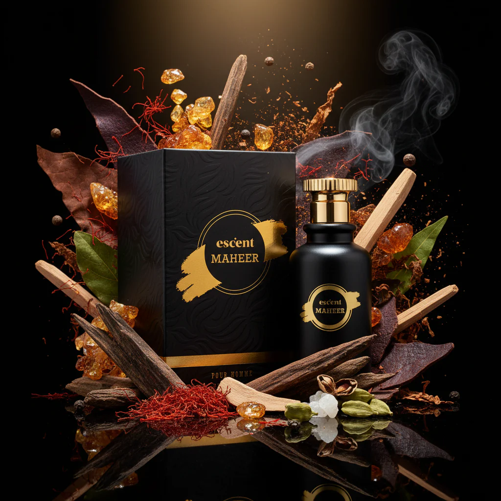Maheer Pour Homme ESCENT - Muestra 5 ml - Image 2
